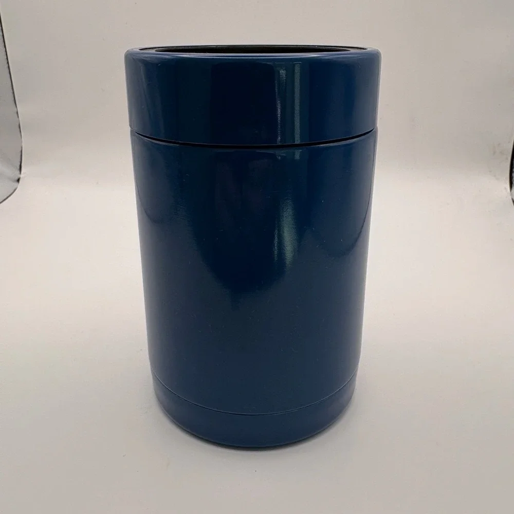 Ozark Trail Insulated Can Cooler Navy Narrow Stainless Steel Keeps Drinks‎ Cold